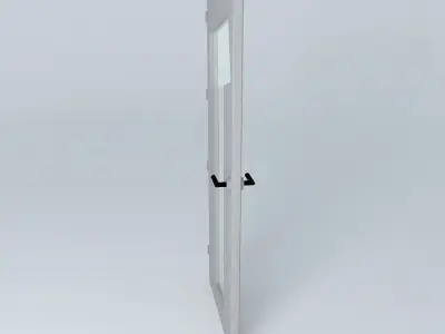 Letter T 3D door Free 3D model