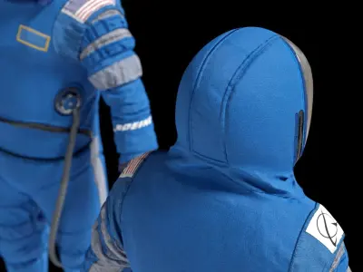 SPACESUIT Boeing Starliner 3D model