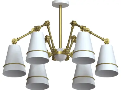 Ceiling chandelier Reattiva 8035-03 LM-6 3D model