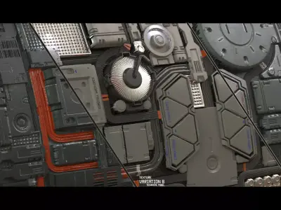 Scifi Techplate Texture Set Texture