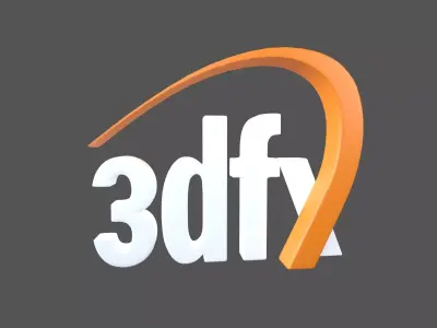 3dfx Logo v1 002 Free low-poly 3D model
