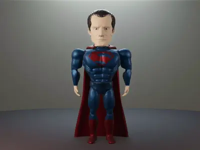 Superman Articulado 3D print model