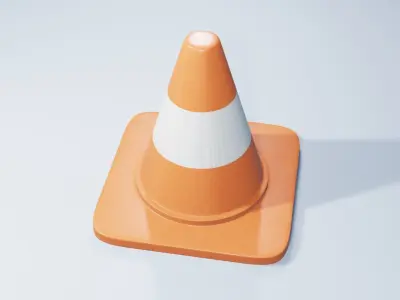 Safety Cone 3D model purchase