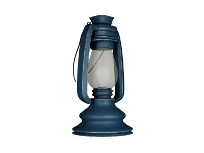 An old lamp 3D model