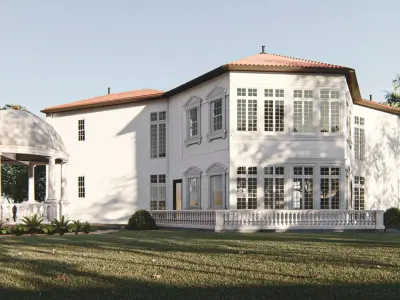House  14 Low-poly 3D model