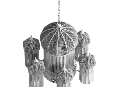 chandelier lighting 3D model