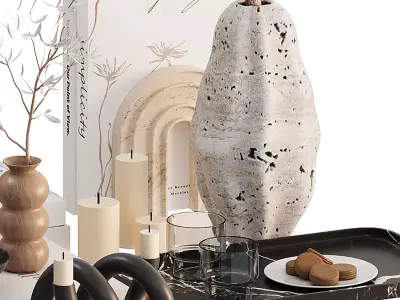 Decorative set 3D model 43