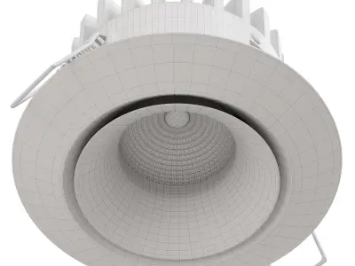 Recessed luminaire by Dc Electro 3D model