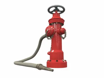 Fire hydrant 3D model
