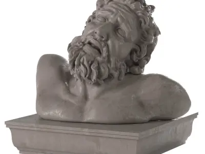 Laocoon Bust 3D model