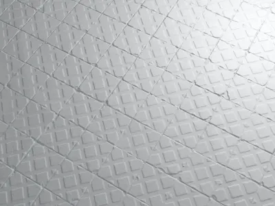 Red patterned dirty tiles Texture