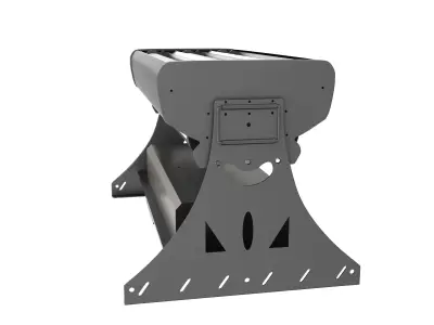  Outdoor industrial Lighting Module  7 3D model