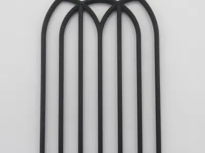 miniature Window Gothic inspired 1 3D print model