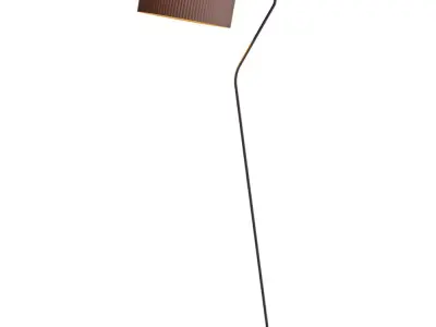 NETTUNO BROWN FLOOR LAMP 3D model