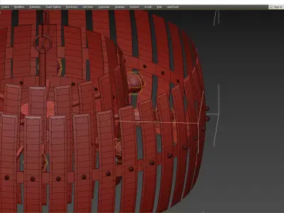 ORLAND GLASS Low-poly 3D model
