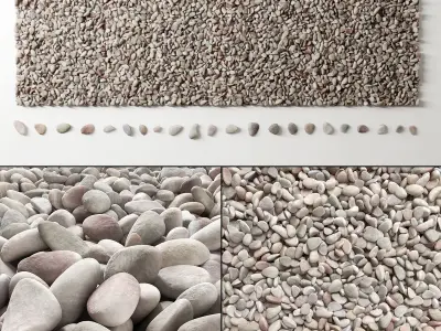 Pebble road n2 3D model