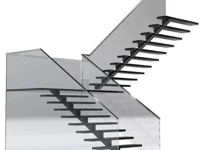 STAIR NO21 A 3D model