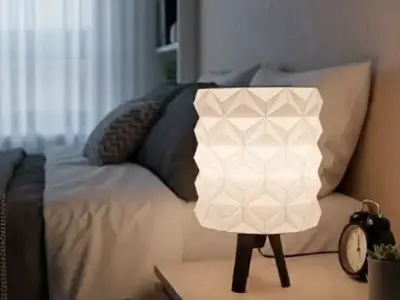 Polygon lamp 3D print model