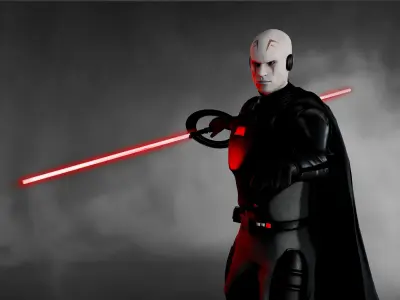 Grand Inquisitor Low-poly 3D model