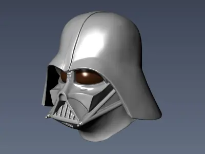 Darth Vader fullscale mask 3D print model