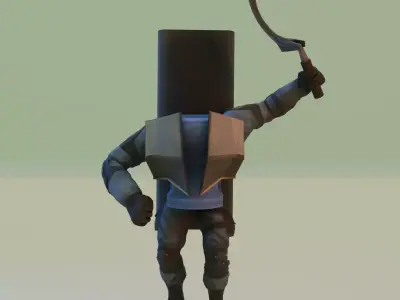  SWAT Mutant Skibidi Toilet  3D model