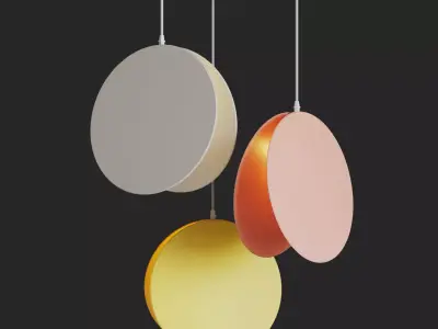 Pendant lamp North Pendant Light by e15 3D model