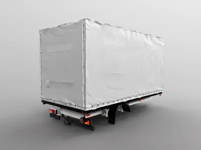  Van Box and Tautliner body PBR Textures 