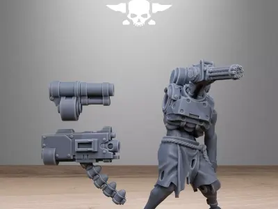 Techno Savanger Necromants 3D print model