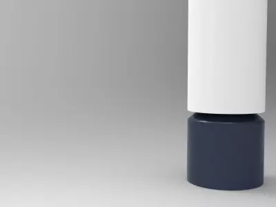 Huhe Bedside Lamp Low-poly 3D model