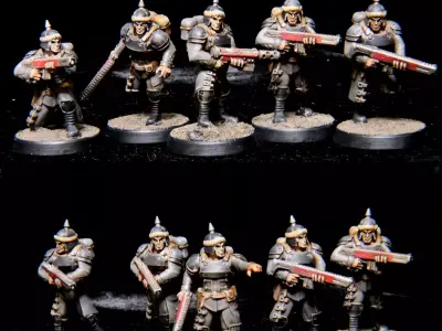 Obsidian Guard - Mortal Special Weapons 3D print model