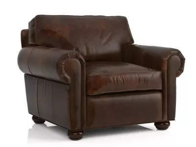 Lancaster Leather Chair 3D model