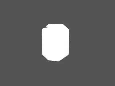 Sci-Fi Number 0 v1 002 Low-poly 3D model