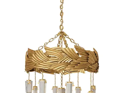 Goossens Paris Couture Chandelier 3D model