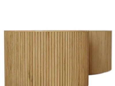 Coffee table WOODY 3D model