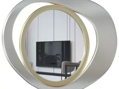 Mirror Eye Design LivingRoom 3D model
