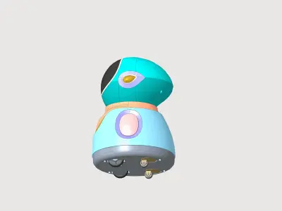 Alpha robot 3D print model