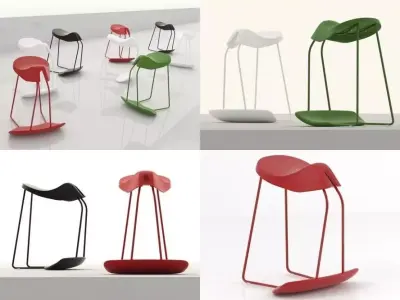 Dinamica stool 3D model