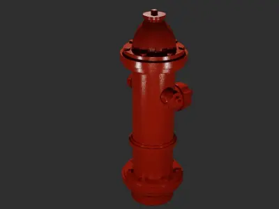 Fire Hydrant 3D model