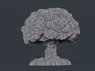 Atomic Bomb Explosion RoZ 3D print model