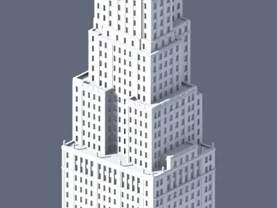 48 Wall Street Free 3D print model