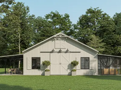 FARM EXTERIOR 3D model