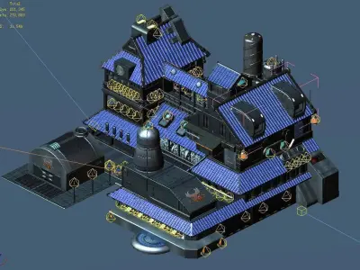 Crystal Palace - Factory 3D model