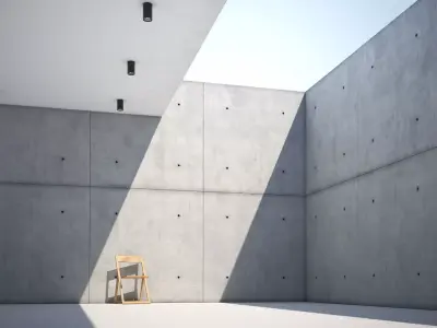 Form casted concrete wall texture large surface Texture