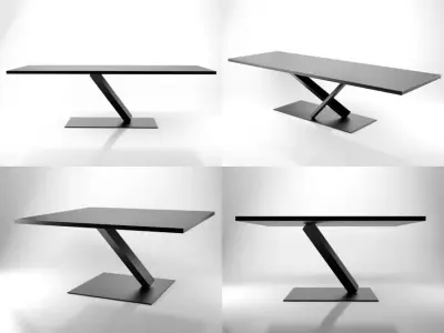 Element tables 3D model