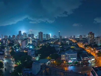 HDRI Night - Reimagined Ho Chi Minh City - V11 3D model