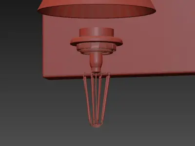YOUNG HOUSE LOVE CLAD CONE BATH SCONCE 3D model