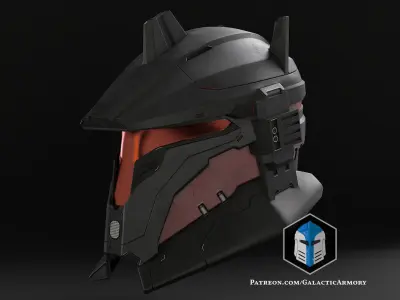 Moff Gideon Spartan Helmet - 3D Print Files 3D print model