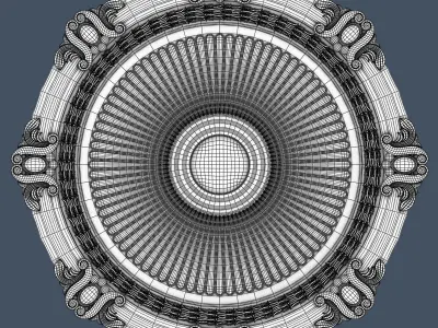 Ceiling Medallion 3D model