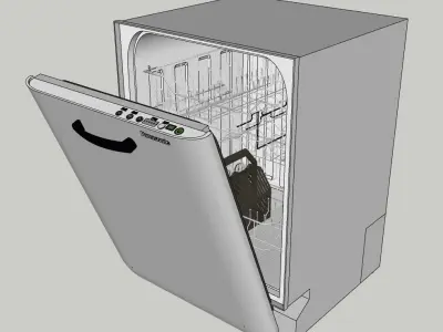 dishwasher 3D model