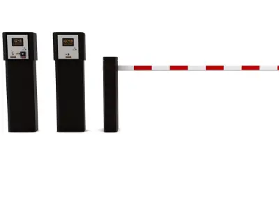 security and payment pack 3D model